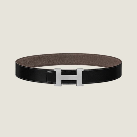 HERMES Constance belt buckle & Reversible leather strap 38 mm - Picture 1 of 8